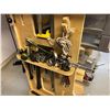 Image 2 : ROLLING WORK STATION WITH CONTENTS - OVERHEAD DENTIST LIGHT, COMPLETE SET OF SPEED WRENCHES