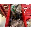 Image 8 : BEACH 2-PIECE TOOL BOX 27" X 19" ON WHEELS INCLUDES CONTENTS - C-CLIPS, O'RINGS,