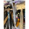 Image 8 : ROLLING WORKBENCH WITH CONTENTS (64" X 36") - ALL TYPES OF PLIERS, HAMMERS, SCREWDRIVERS,
