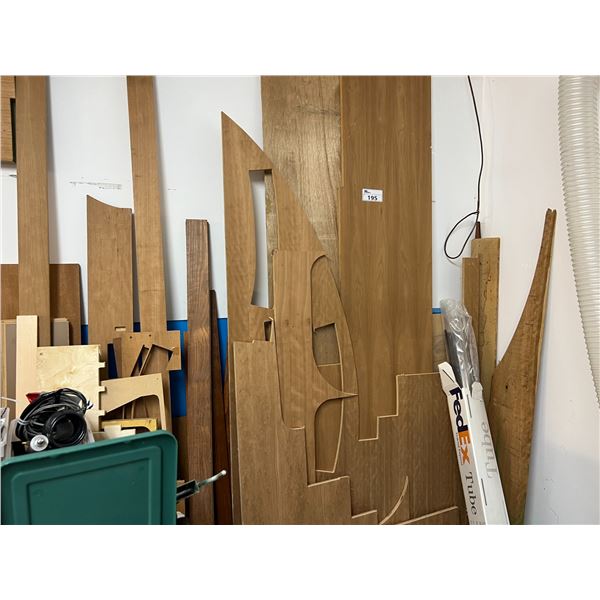 WOOD, PLASTIC, ALUMINUM OFFCUTS