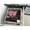 Image 15 : LARGE GROUP OF PLASTIC STORAGE DRAWERS CONTENTS INCLUDED - STOP DRAFT FOAM,