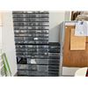 Image 1 : LARGE GROUP OF PLASTIC STORAGE DRAWERS CONTENTS INCLUDED - STOP DRAFT FOAM,