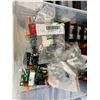 Image 25 : LARGE GROUP OF PLASTIC STORAGE DRAWERS CONTENTS INCLUDED - STOP DRAFT FOAM,