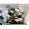 Image 27 : LARGE GROUP OF PLASTIC STORAGE DRAWERS CONTENTS INCLUDED - STOP DRAFT FOAM,