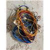 Image 1 : GROUP OF EXTENSION CORDS & 1 HEAT TAPE