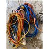 Image 3 : GROUP OF EXTENSION CORDS & 1 HEAT TAPE