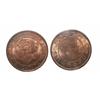 Image 1 : 1859 Narrow 9 1¢ ICCS MS66 Red.  A nicely struck copper-red Gem with virtually immaculate surfaces. 