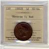 Image 1 : 1882H 1¢ ICCS MS64 RD Obv 1