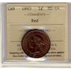 Image 1 : 1893 1¢ ICCS MS64 RD