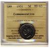 Image 1 : 1951 Comm 5¢ ICCS MS65