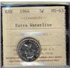 Image 1 : 1964 5¢ EWL ICCS MS63.