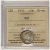 Image 1 : 1953 10¢ NSF ICCS MS66