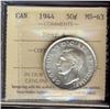 Image 1 : 1944 50¢ Near 4 ICCS MS63.