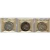 Image 1 : 1935 $1 AU58, 1950 Arnp AU55 & 1951 Arnp EF40 $1. Lot of 3 coins all ICCS graded.