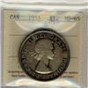 Image 1 : 1953 $1 NSF ICCS MS65.