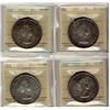 Image 1 : 1957 $1 1 WL ICCS MS62.  Lot of 4 coins.