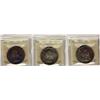 Image 1 : 1957 $1 1 WL ICCS MS63.  Lot of 3 coins.