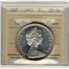 Image 1 : 1965 $1 LgBds Blt 5 ICCS MS64 Cameo.