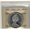 Image 1 : 1965 $1 SmBds Blt ICCS MS63 Heavy Cameo.