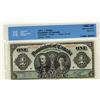 Image 1 : 1911 $1 DC-18d #012595P, CCCS UNC66,