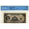 Image 1 : 1935 $10 BC-7 #A109796 CCCS F12.