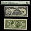 Image 1 : 1935 $1000 BC-19 #A09824 PMG AU53.  Superb example with great colours and centering.  A nice looking