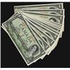Image 1 : 1954 $1 BC-29a.   Lot of 22 consecutive numbered notes.   All Choice to Gem Unc.