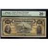 Image 1 : La Banque D'Hochelaga 1914 $5 #641903 CH-360-22-02 CCCS VF20. Only 21 examples known.