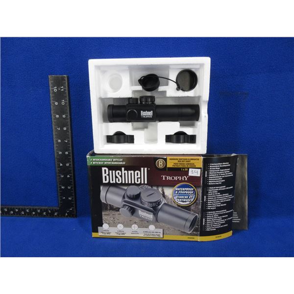 Bushnell Trophy Illuminated Red Dot Scope with Rings