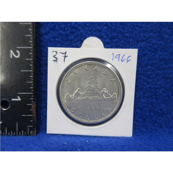 1966 Canadian Silver Dollar - 800 Silver