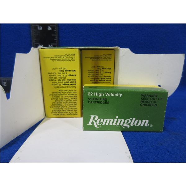 22 Short HV RF Remington Cartridges - Case of 500