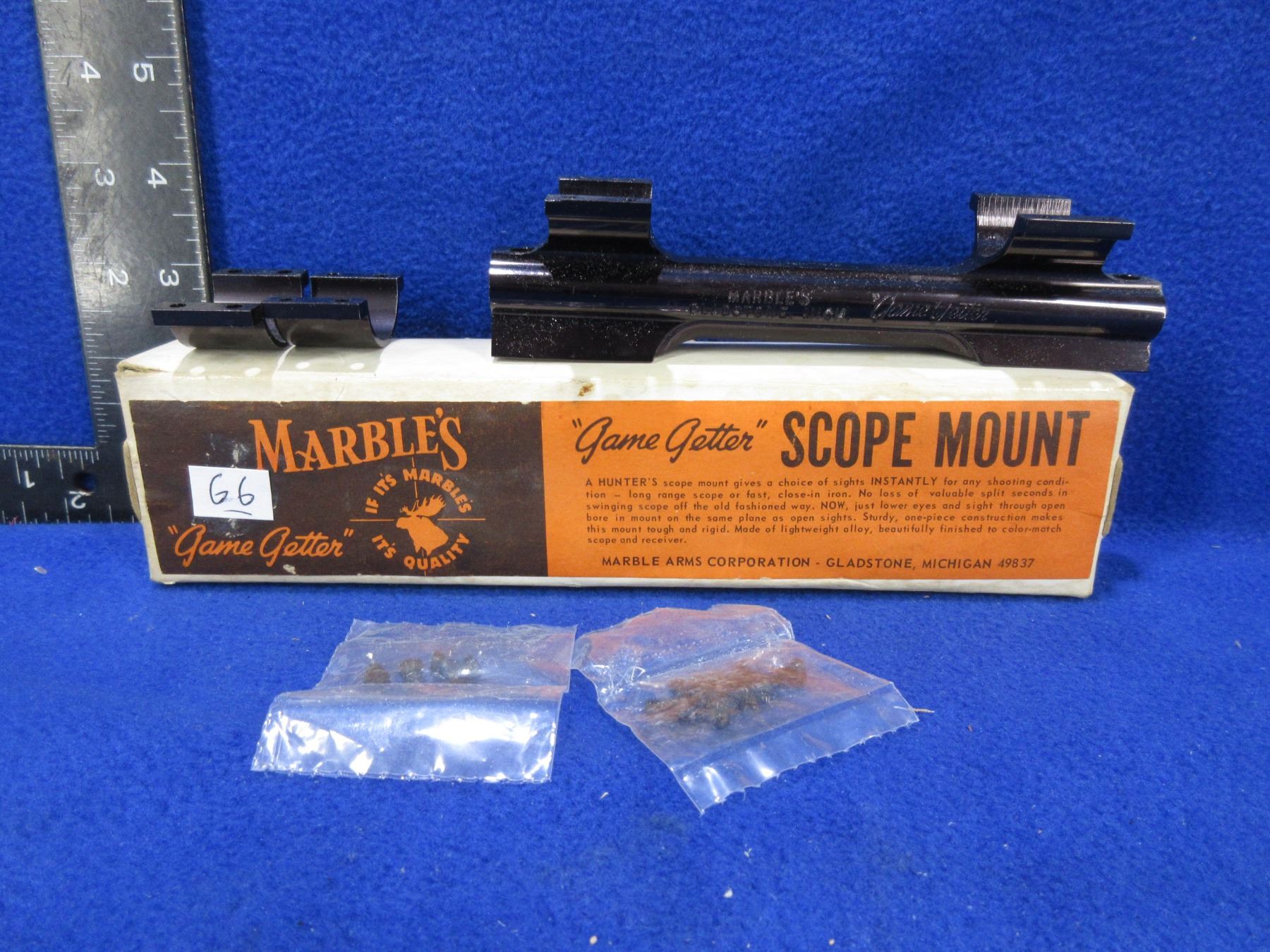 Marbles Game Getter 1" See Through Scope Mount