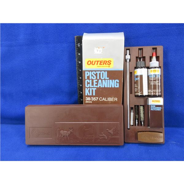 Outers Pistol Cleaning Kit - 38/357 Cal. (9MM)