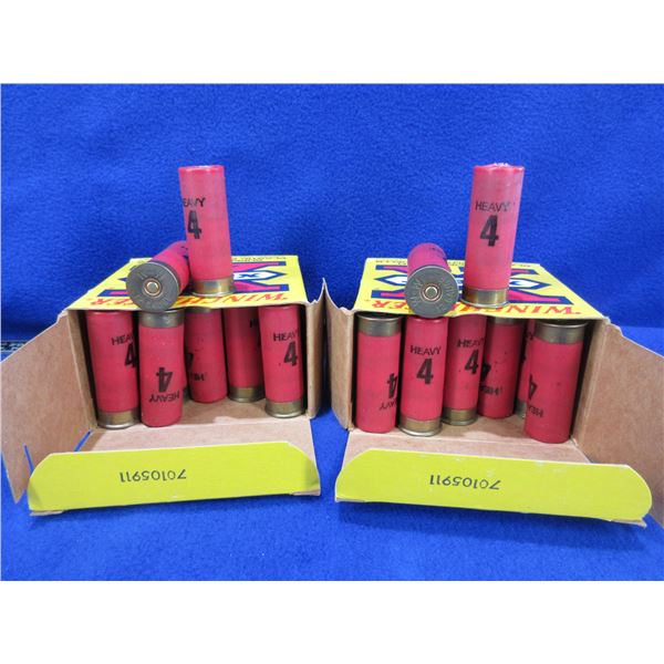 Collector Ammo -12 Ga. 2 3/4" 4 Shot Win Xpert Shot Shells