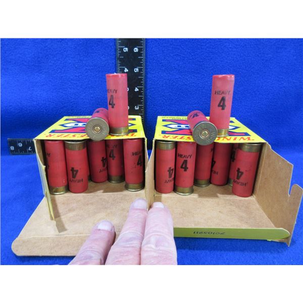 Collector Ammo -12 Ga. 2 3/4" 4 Shot Win Xpert Shot Shells