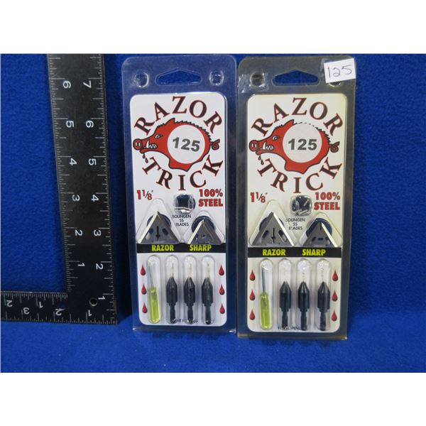 NEW - Razor Trick 125 Solingen SS Blades - 2 Packages