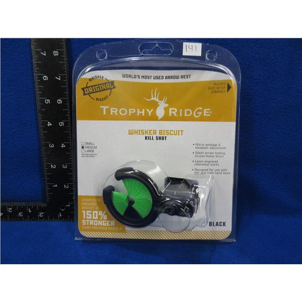 NEW - Trophy Ridge Whisker Biscuit Kill Shot Arrow Rest