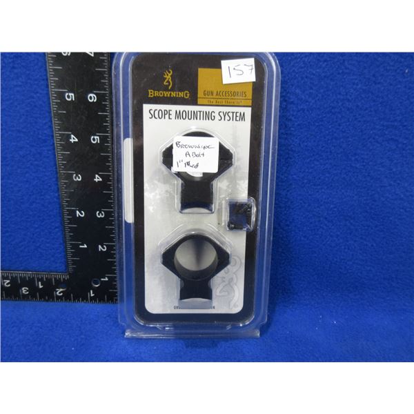 New - Browning A Bolt 1" Medium Scope Rings
