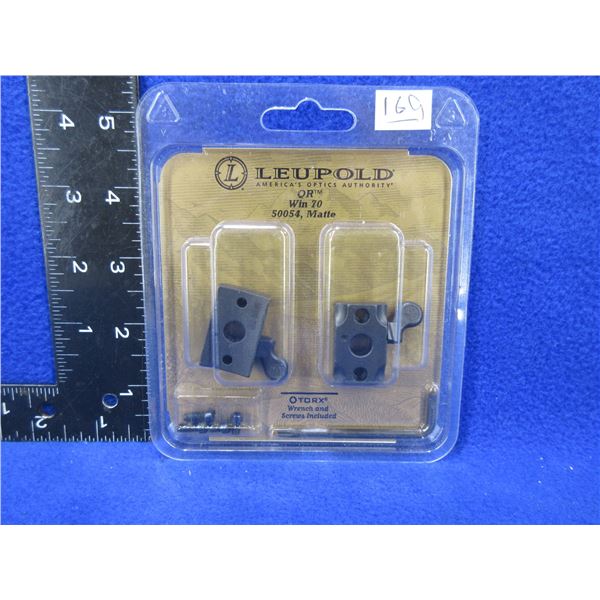 NEW - Leupold QR WIN 70 2 Piece Scope Base