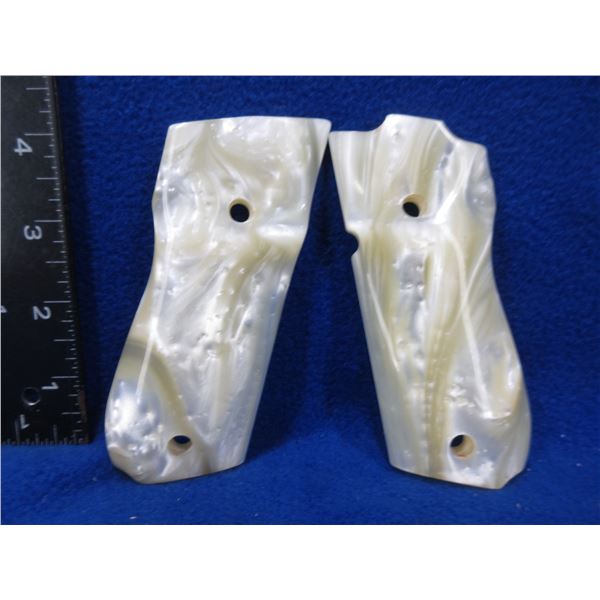 Smith & Wesson Model 39 Synthetic Mother of Pearl Grips