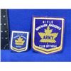 Image 1 : 2 Canadian Army Patches - Rifle Dominion Marksmen