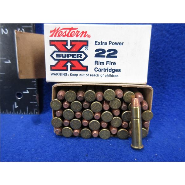 Collector Ammo - 22 WRF Western SuperX Cartridges