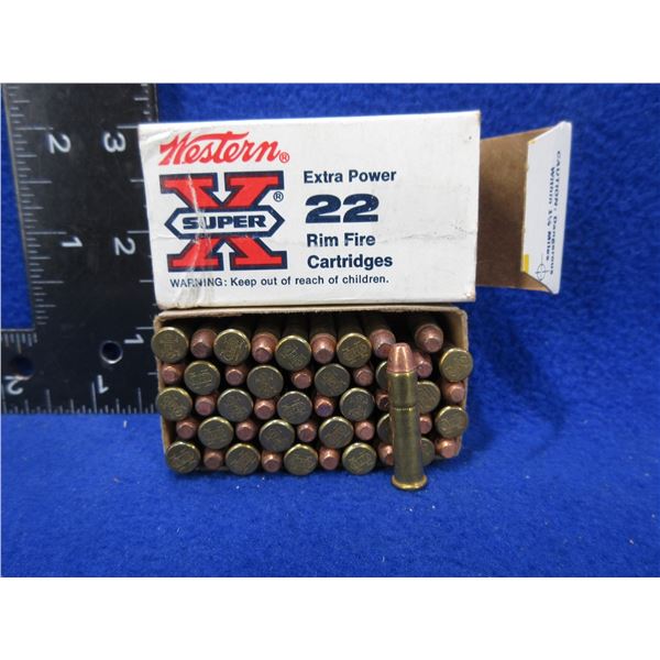 Collector Ammo - 22 WRF Western SuperX Cartridges
