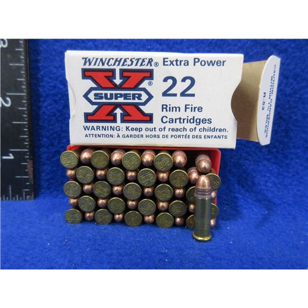 Collector Ammo - 22 Long Win. SuperX Cartridges