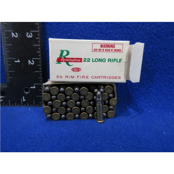 Collector Ammo - 22 LR Rifle Match Remington Cartridges