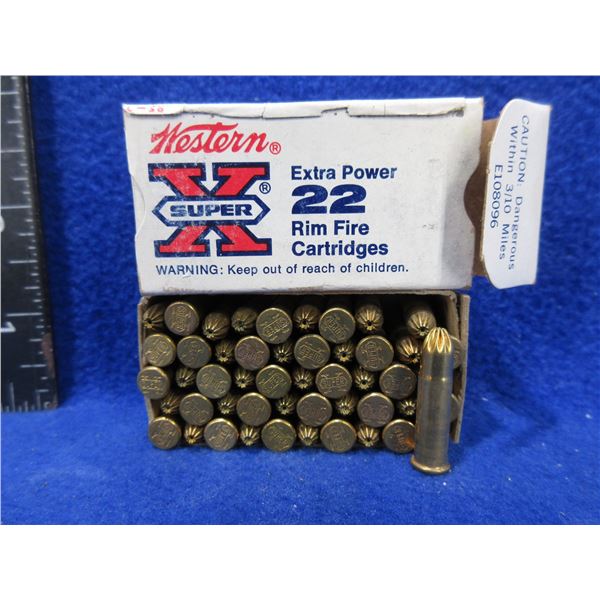 Collector Ammo - 22 LR No. 12 Shot Western SuperX