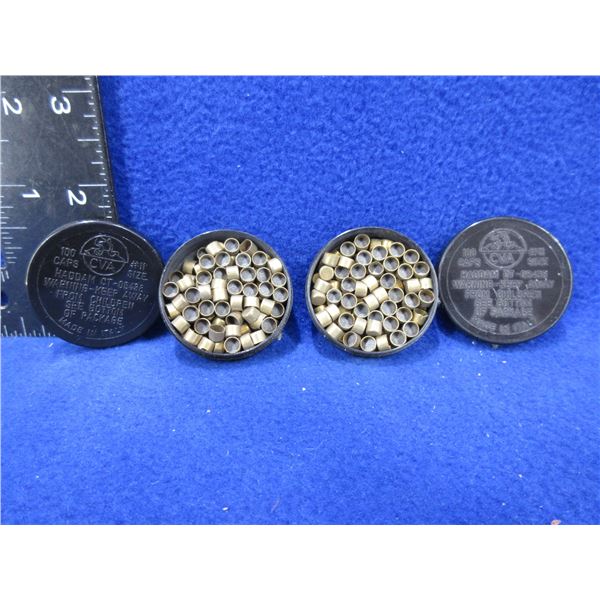 CVA #11 Percussion Caps - 2 Packages of 100 - Appear Full