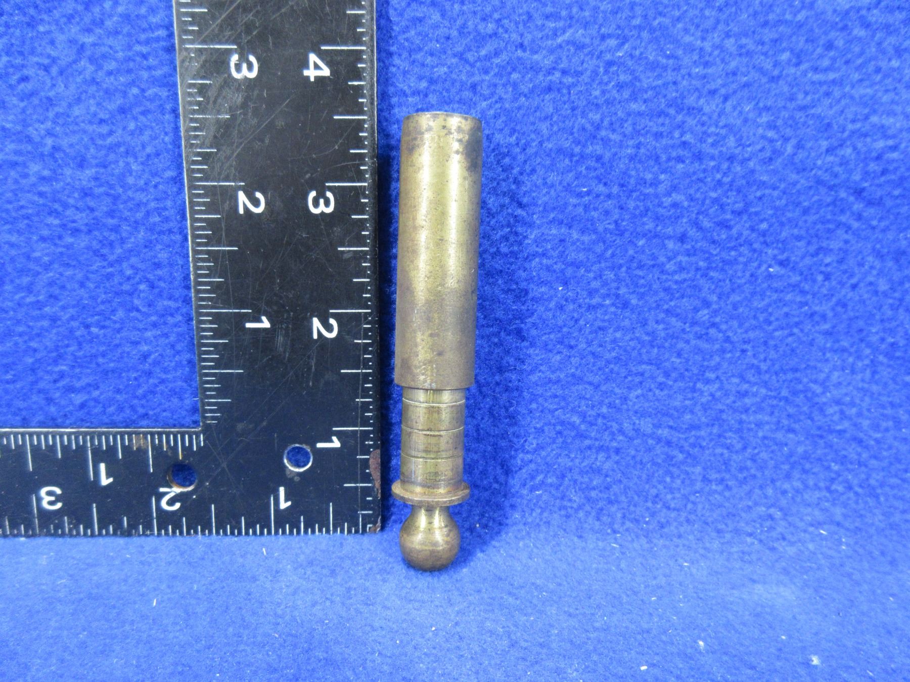 Vintage Brass Black Powder Measure