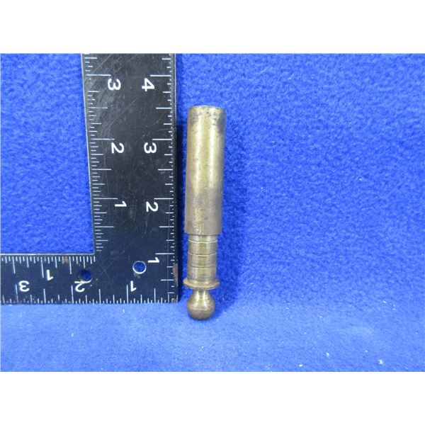 Vintage Brass Black Powder Measure