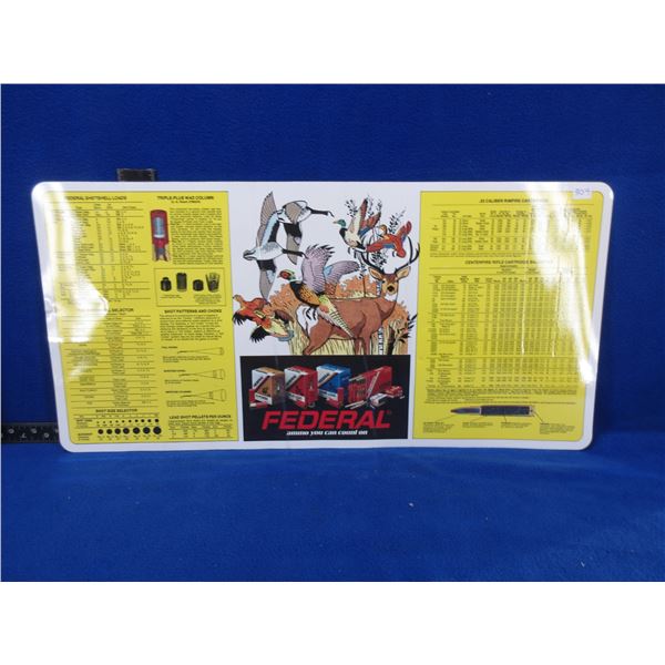 Federal Counter Mat - Ammo You Can Count On